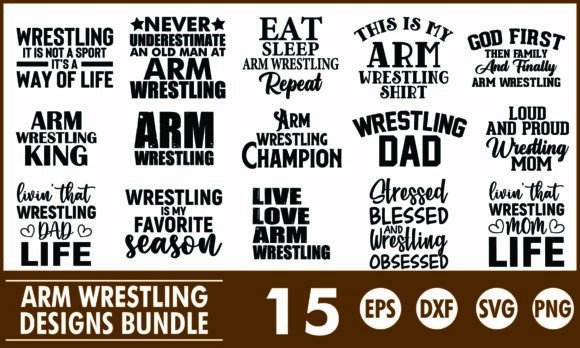 Arm Wrestling T-Shirt Graphics Bundle Review