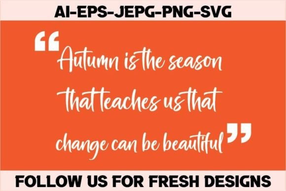 Autumn Season Graphics for T-Shirt Designs & Branding