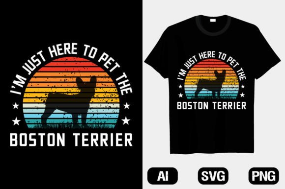 Boston Terrier Dog Graphics: T-Shirt Designs That Deliver Editorial Punch
