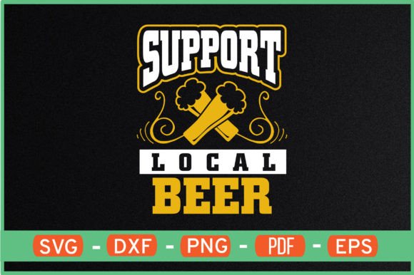 Support Local Beer SVG: Craft Graphics That Build Brand Trust